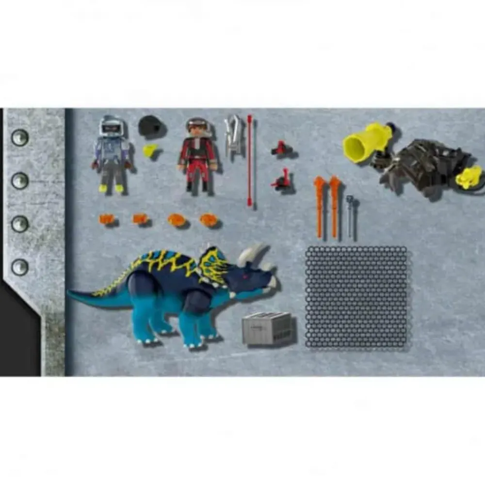 Dino Rise Triceraptos Disturbios Por Las Piedras Legendarias 70627^Playmobil Hot