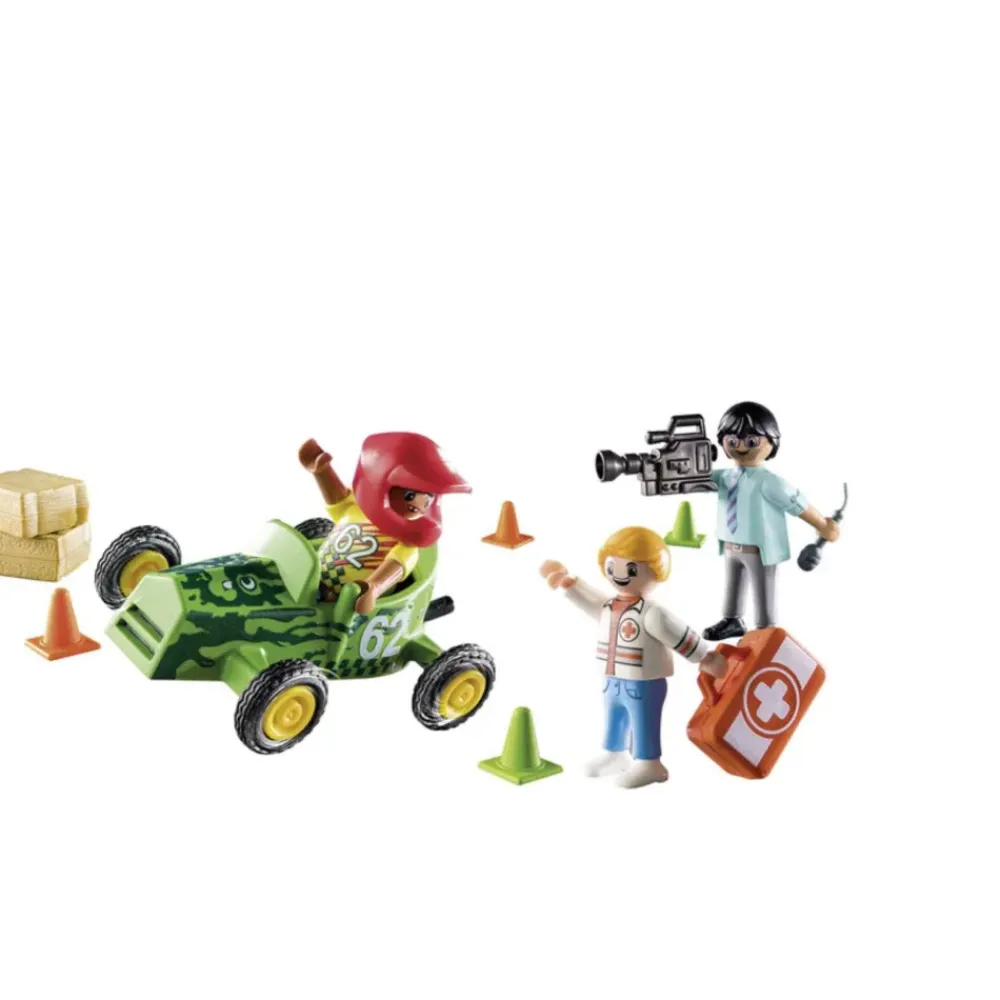 Duck On Call Accion Ambulancia Ayuda Al Piloto De Carreras 70919^Playmobil Clearance