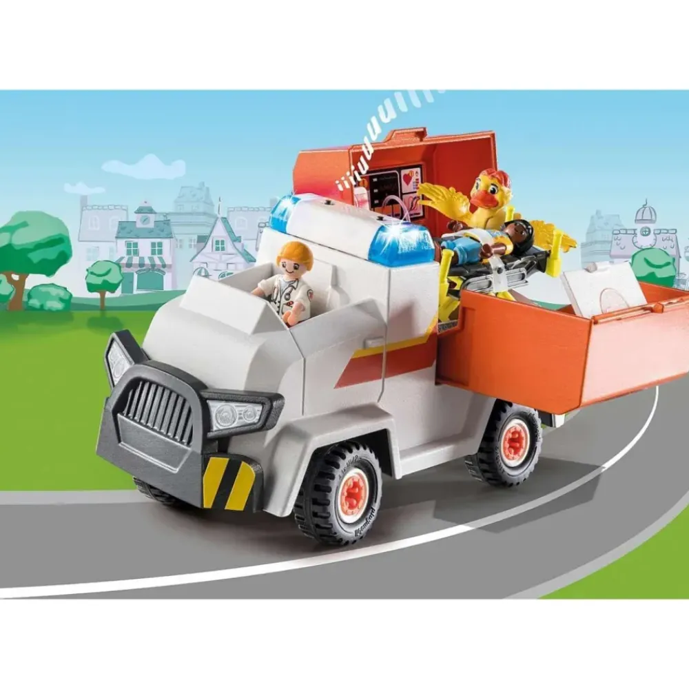 Duck On Call Vehiculo De Emergencia Ambulancia 70916^Playmobil Best