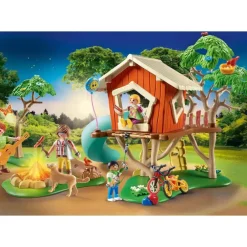 Family Fun Aventura En La Casa Del Arbol Con Tobogan 71001^Playmobil Online