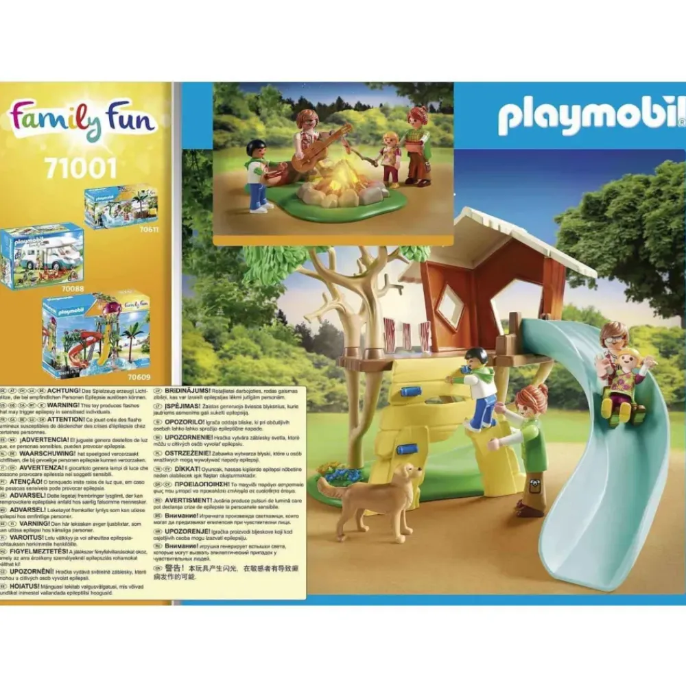 Family Fun Aventura En La Casa Del Arbol Con Tobogan 71001^Playmobil Online