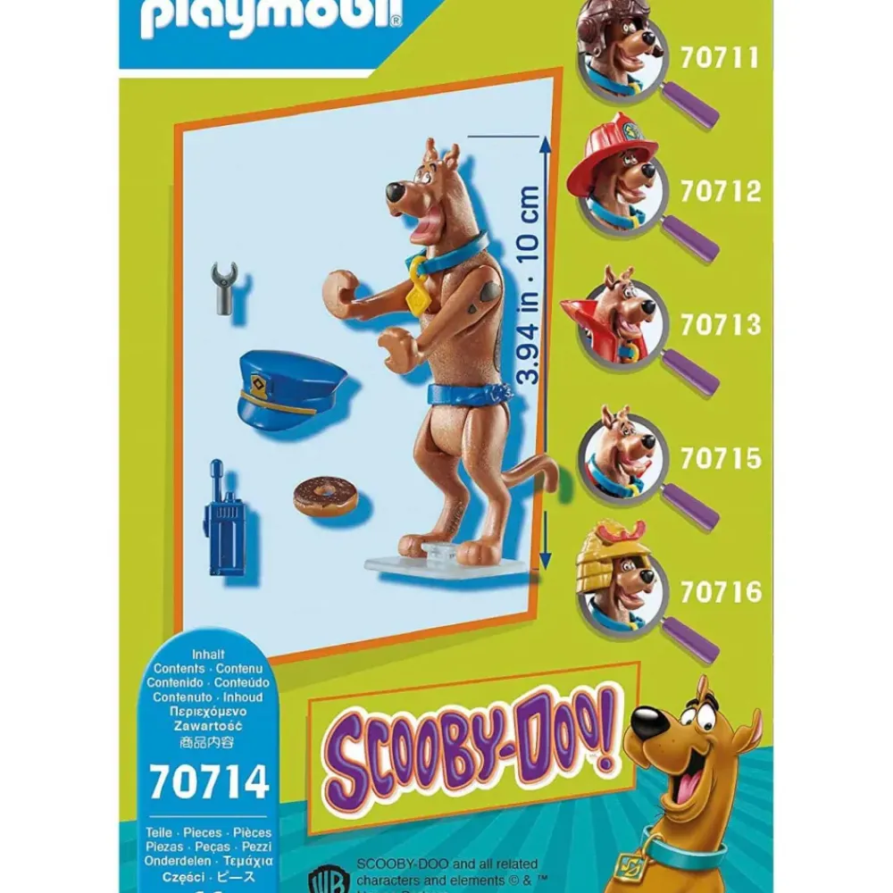 Scooby Doo! Figura Coleccionable Policia 70714^Playmobil