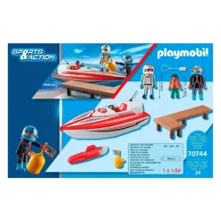 Speedboot Lancha Rapida Con Motor Sumergible 70744^Playmobil Online