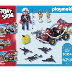 Stuntshow Kart Bombero 70554^Playmobil Hot