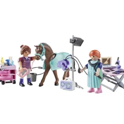 Veterinaria De Caballos^Playmobil Hot