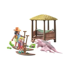 Wiltopia Tour De Remo Con Los Delfines De Rio 71143^Playmobil Hot