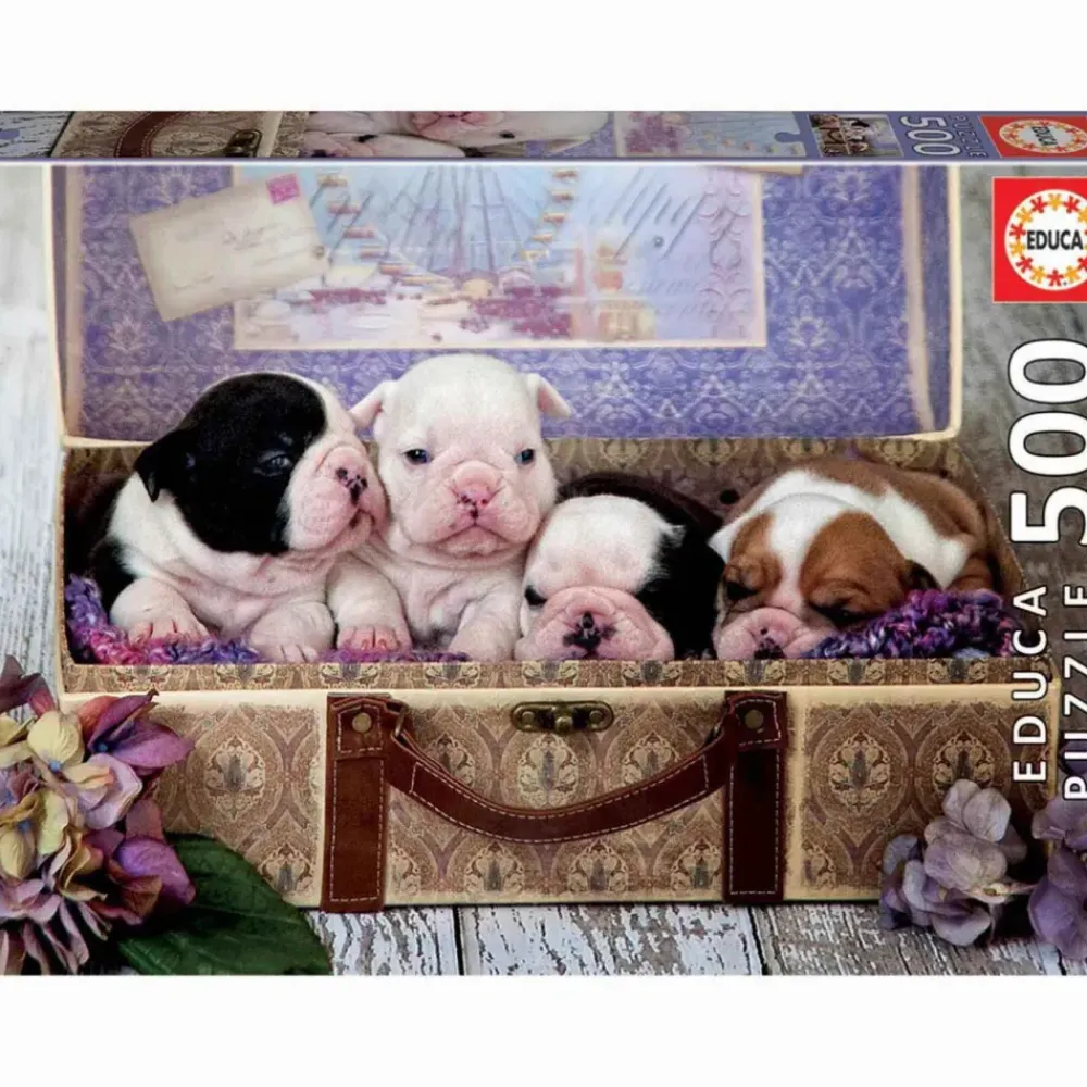 Puzzle 500 Piezas Cachorros^Educa Borras Best