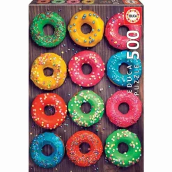 Puzzle 500 Piezas Donuts De Colores^Educa Borras Sale