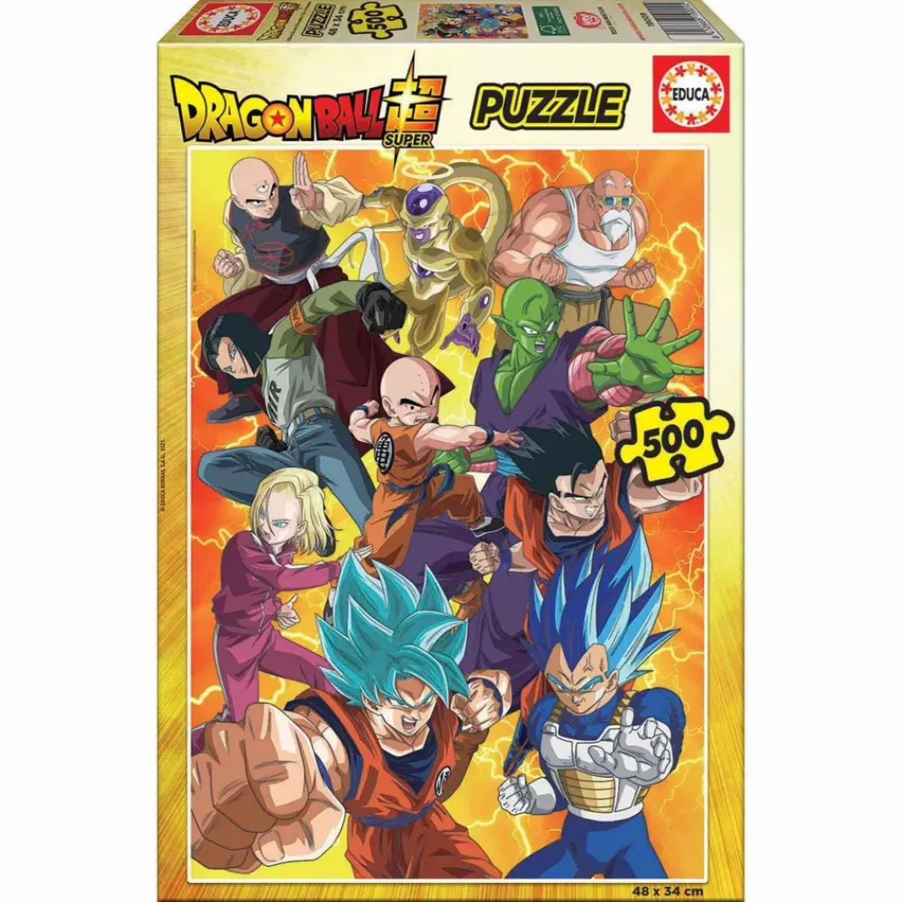 Puzzle 500 Piezas Dragon Ball Super Saiyan^Educa Borras Outlet