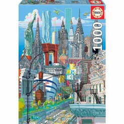 Puzzle 1000 Piezas New York Carlos Stanga^Educa Borras