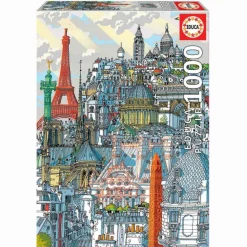 Puzzle 1000 Piezas Paris Carlo Stanga^Educa Borras Hot