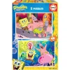 Puzzle Bob Esponja 2X48 Piezas^Educa Borras Sale