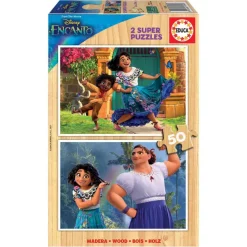 Puzzle De Madera Encanto 2X50 Piezas^Educa Borras Best