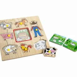 Puzzle Encajaformas Con Libro | Juguetes De Madera^Infant Planet Discount