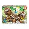 Puzzle Familia De Perezosos Selfies 500 Pieas^Educa Borras