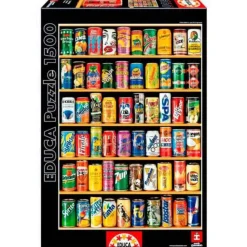 Puzzle Latas 1500 Piezas^Educa Borras Discount