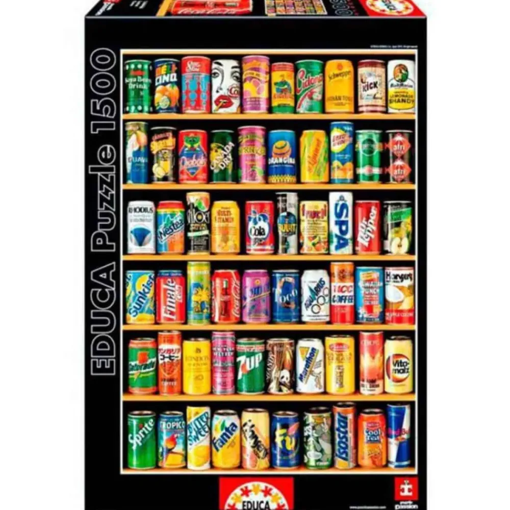 Puzzle Latas 1500 Piezas^Educa Borras Discount