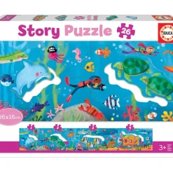 Puzzle Mundo Submarino Story 26 Piezas^Educa Borras Hot