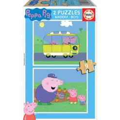 Puzzles Madera Peppa Pig^Educa Borras Best