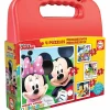 Puzzles Progresivos Maleta Mickey Mouse^Educa Borras Sale