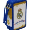 Plumier 3 Pisos Con Material Escolar^Real Madrid Outlet
