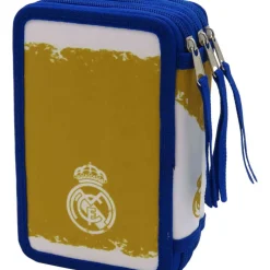 Plumier 3 Pisos Con Material Escolar^Real Madrid Outlet