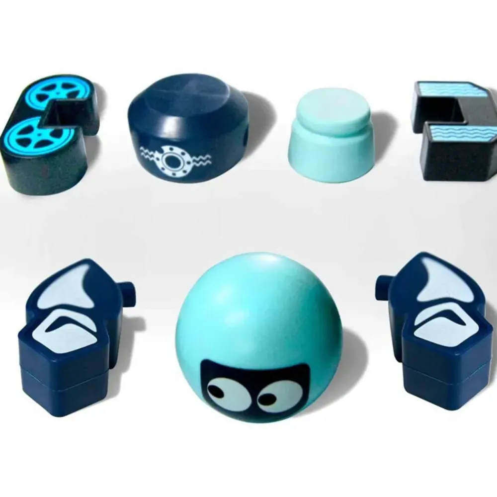 Robots Magneticos Apilables Pack 5^Marca Blanca Clearance