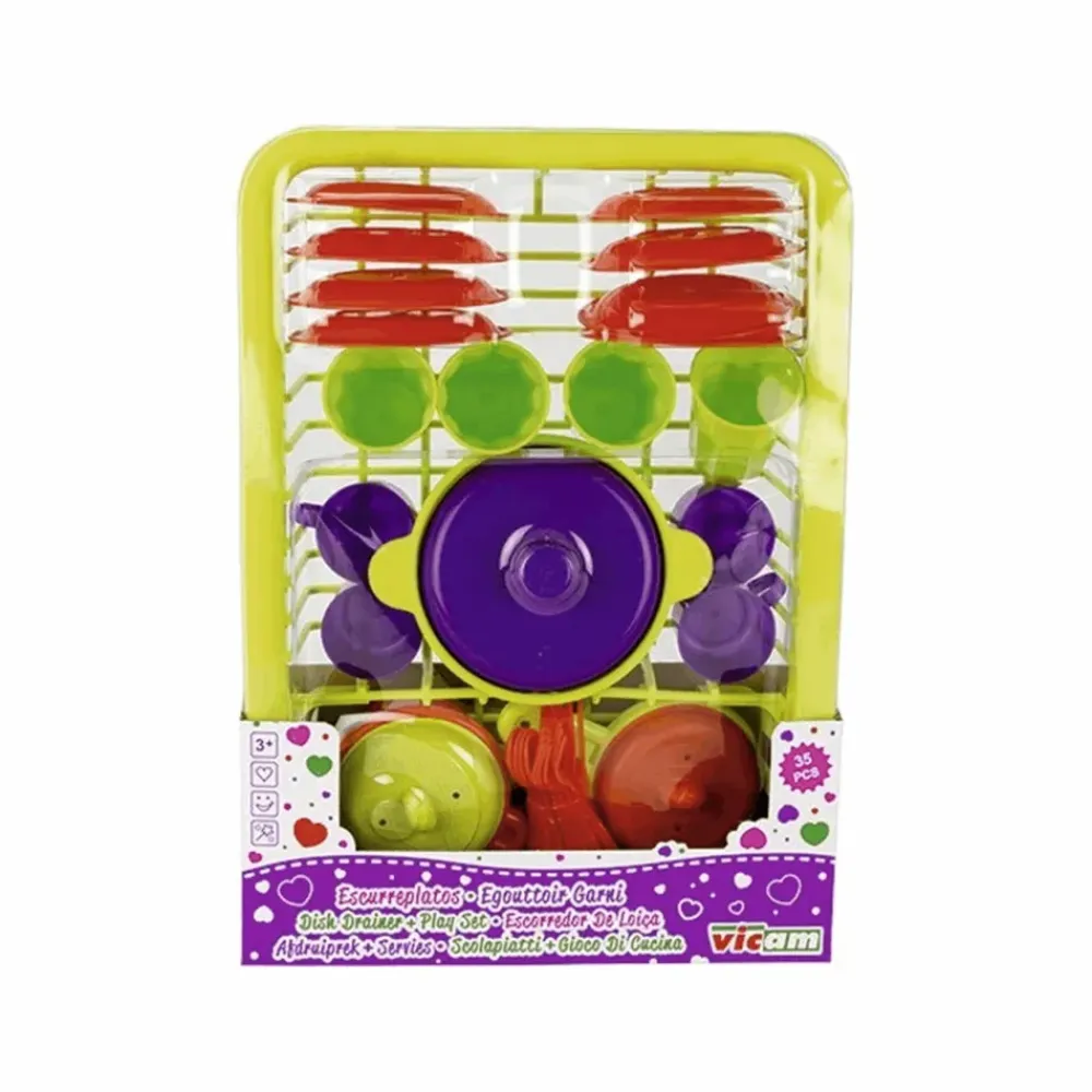 Escurreplatos Grande 35 Piezas^Role Planet Discount
