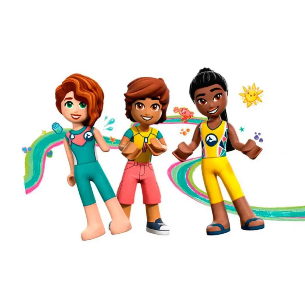 Set De Juguetes De Construcción Friends 41736 Centro De Rescate Maritimo (376 Piezas)^* New