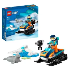 Set De Juguetes De Construcción City 60376 Exploradores Del Artico: Motonieve (70 Piezas)^* Outlet