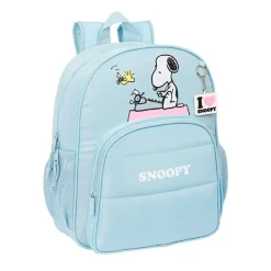 Mochila Junior Adaptable A Carro^Snoopy New