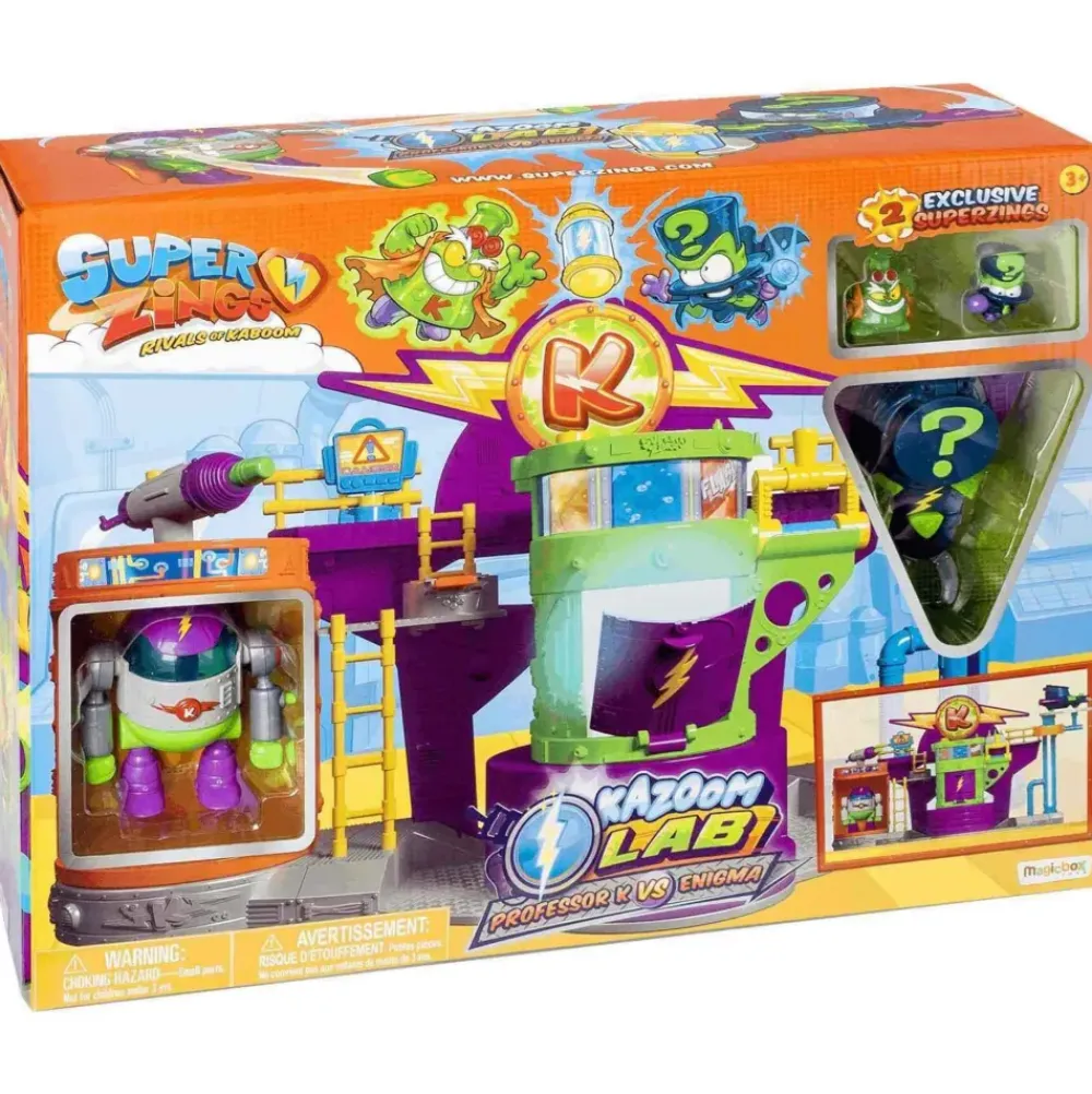 Superzings S Kazoom Lab Battle^Superthings Online