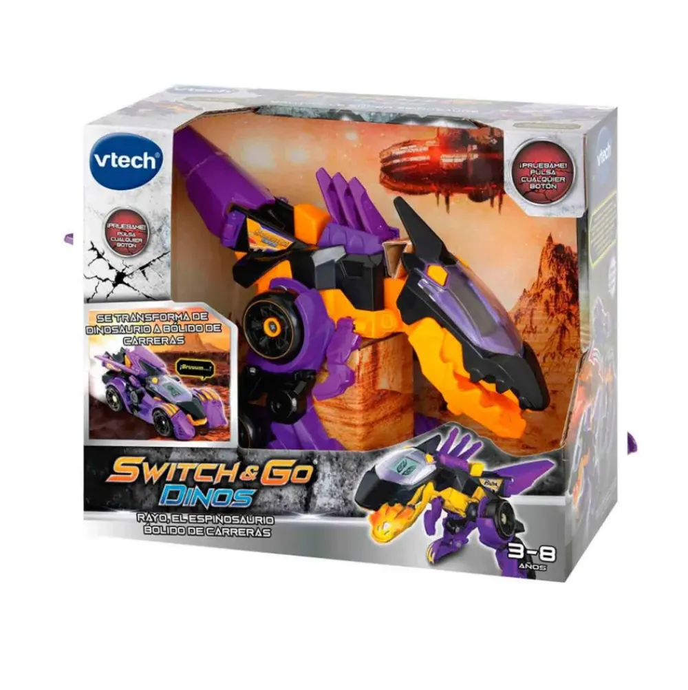 Switch & Go Dino Rayo, Espinosauriobolid^VTech Online