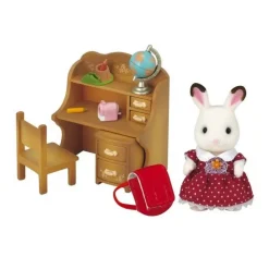 Set De Escritorio Freya Conejo Chocolate^Sylvanian Families Best