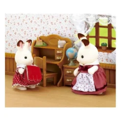 Set De Escritorio Freya Conejo Chocolate^Sylvanian Families Best