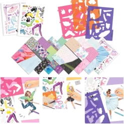 Top Model Cuaderno Para Colorear Dance^TopModel