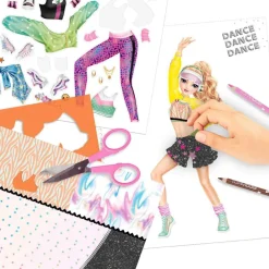 Top Model Cuaderno Para Colorear Dance^TopModel