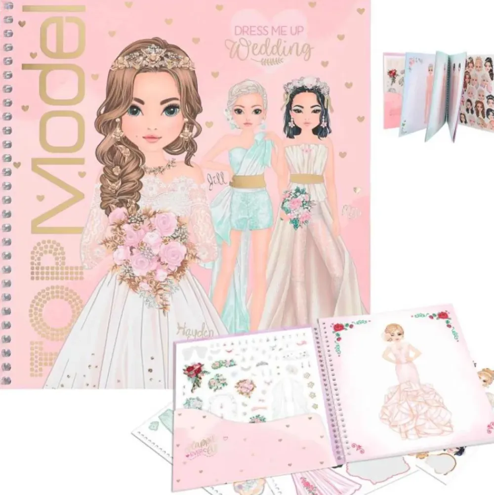 Top Model Dress Cuaderno Con Calcomanias^TopModel Clearance