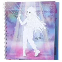 Cuaderno De Diseno Popstar Para Colorear^TopModel Best
