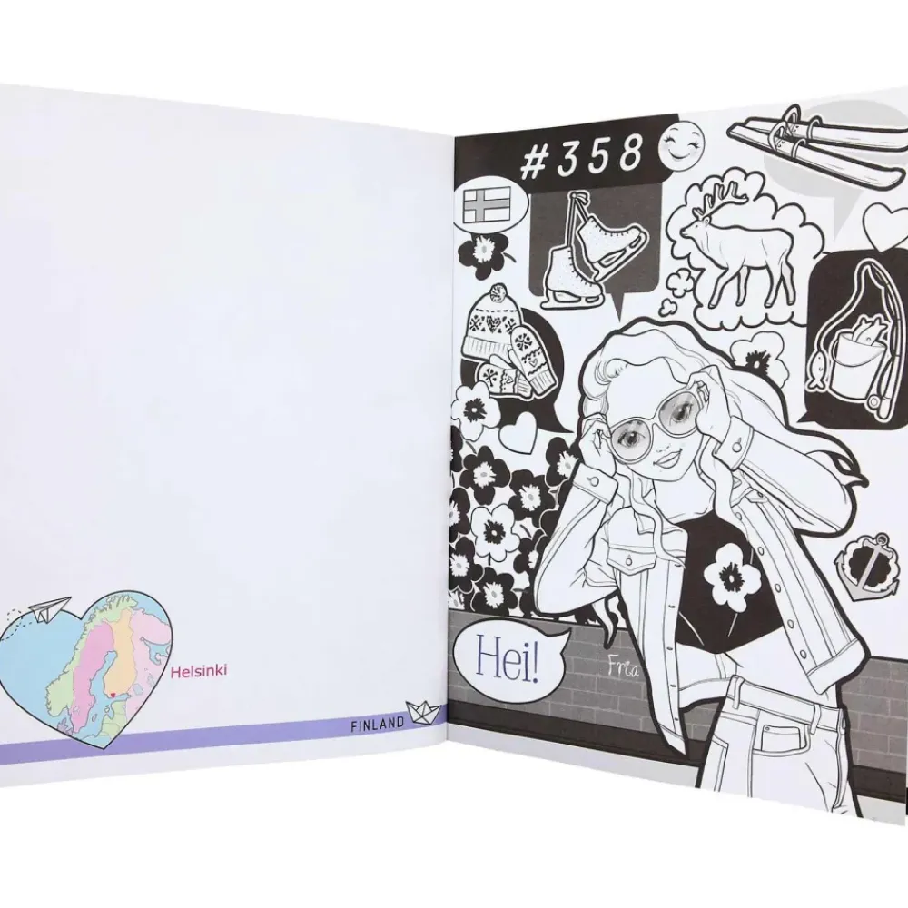 Cuaderno Dibujar Y Colorear^TopModel Outlet