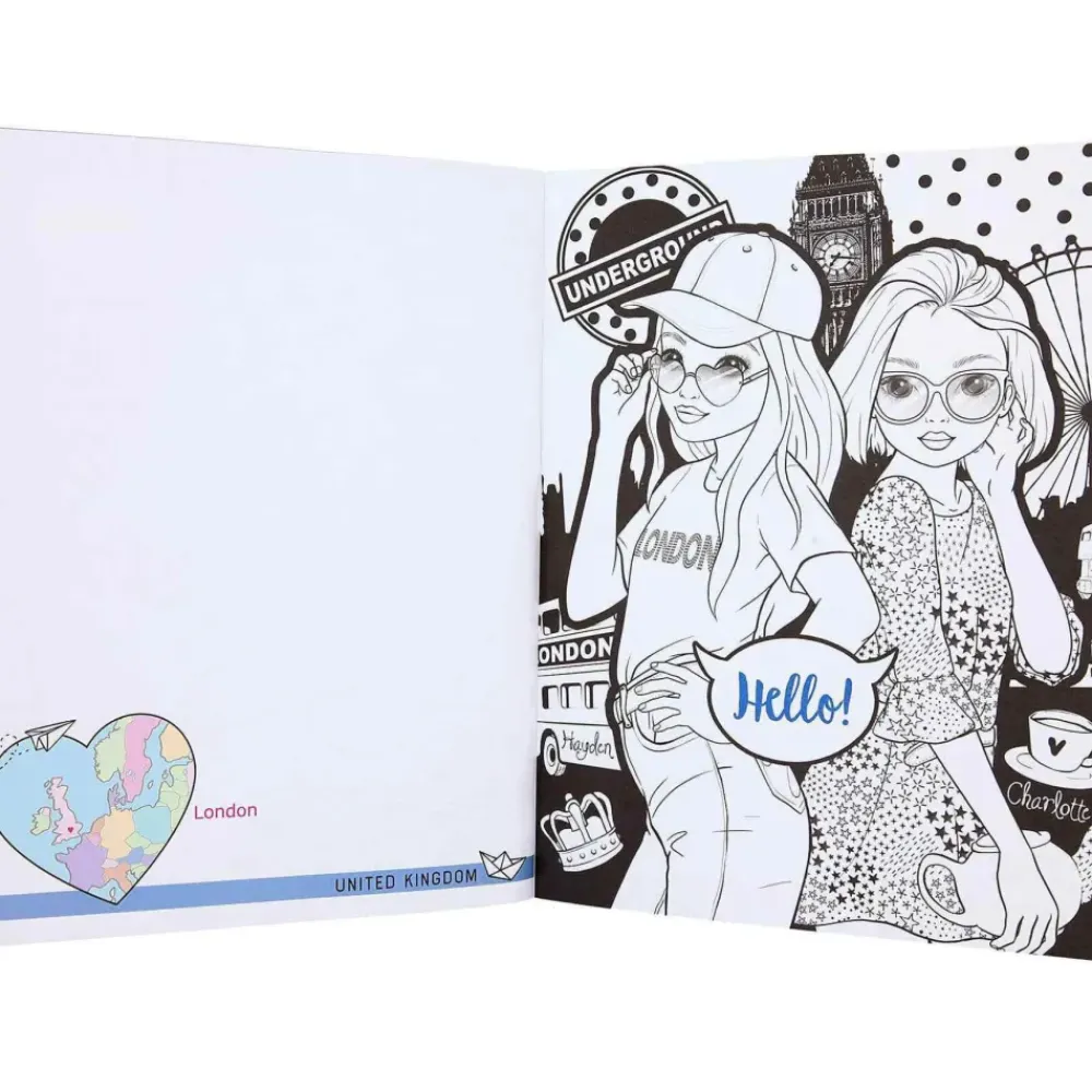 Cuaderno Dibujar Y Colorear^TopModel Outlet