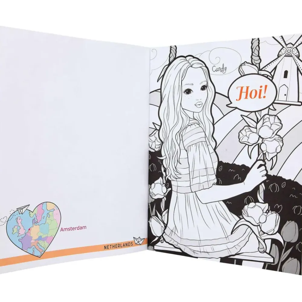Cuaderno Dibujar Y Colorear^TopModel Outlet