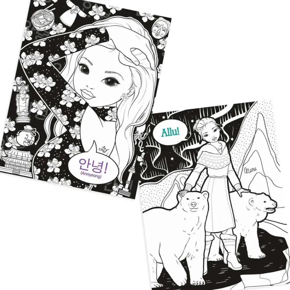 Cuaderno Dibujar Y Colorear^TopModel Outlet