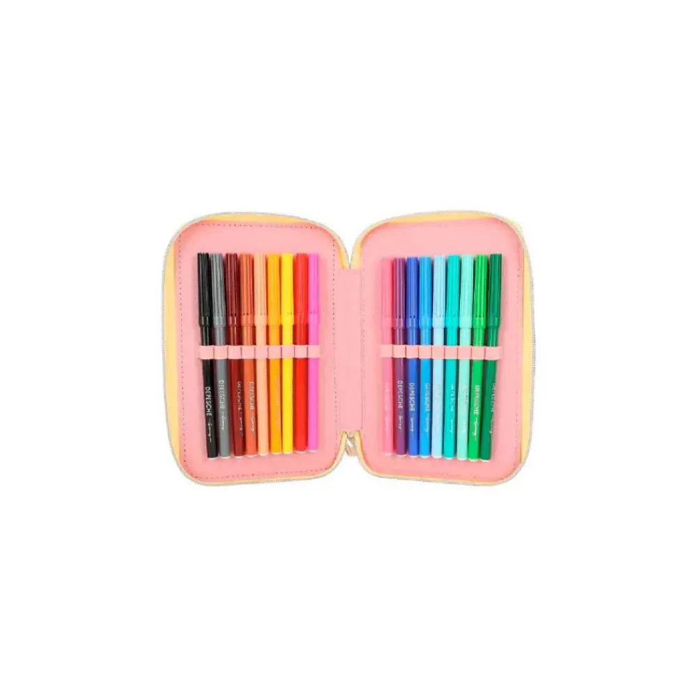Estuche Triple Hippie Heart^TopModel Hot
