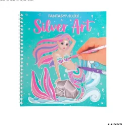 Fantasy Model Colouring Book Silver Art^TopModel Best