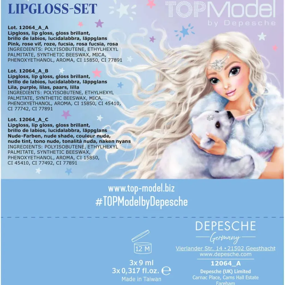 Set Brillos Labiales Iceworld^TopModel New