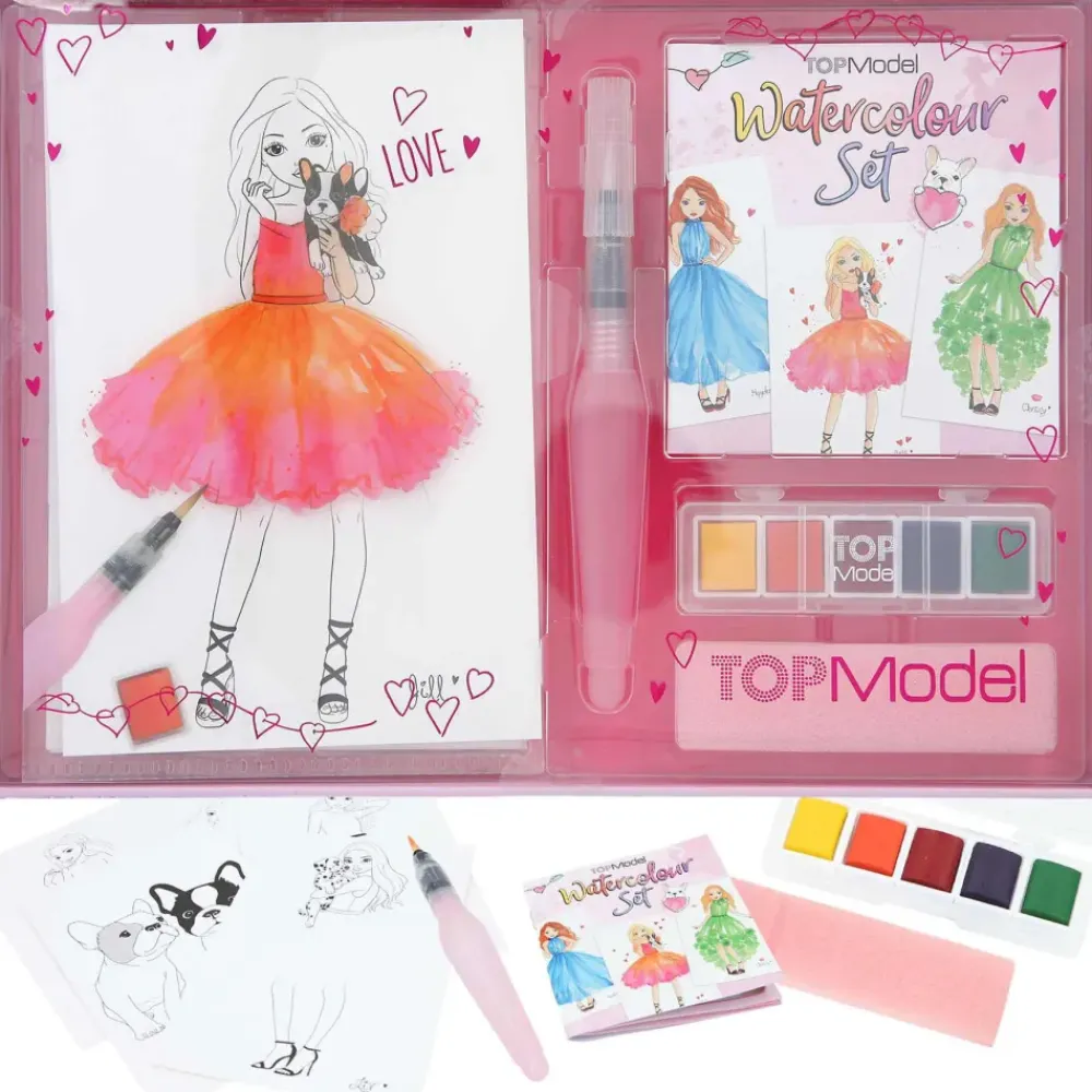 Set De Acuarelas^TopModel Online