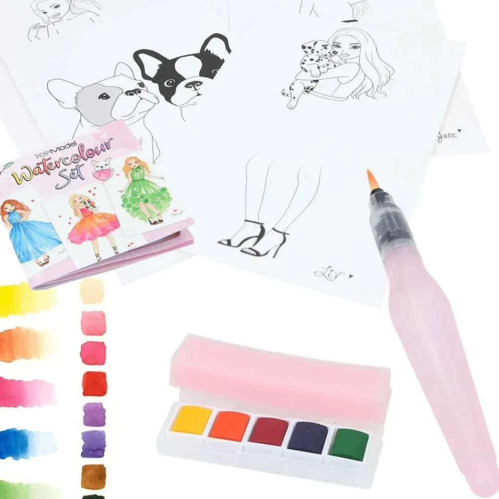 Set De Acuarelas^TopModel Online