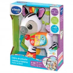 Baby Cebra De Peluche Colores Y Numeros ¡Vamos De Paseo!^VTech Best