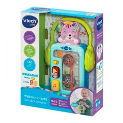 Walkman Infantil Descubre La Musica^VTech New